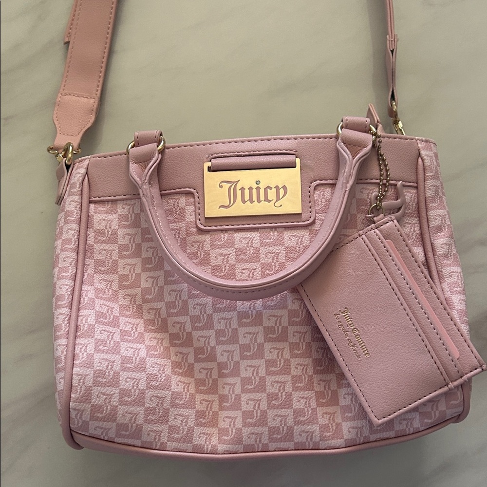 Juicy Couture Blush Pink Satchel